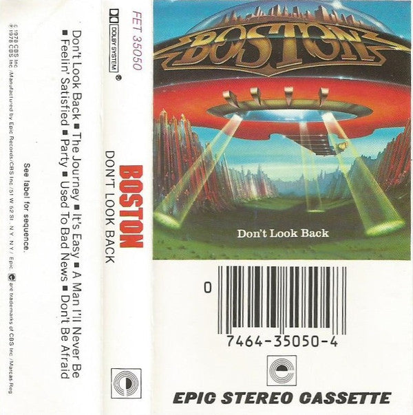 Boston : Don't Look Back (Album,Stereo)