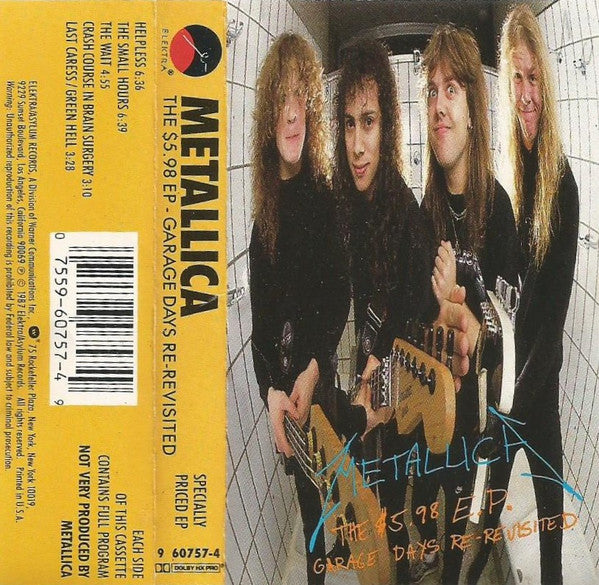 Metallica : The $5.98 EP - Garage Days Re-Revisited (EP)