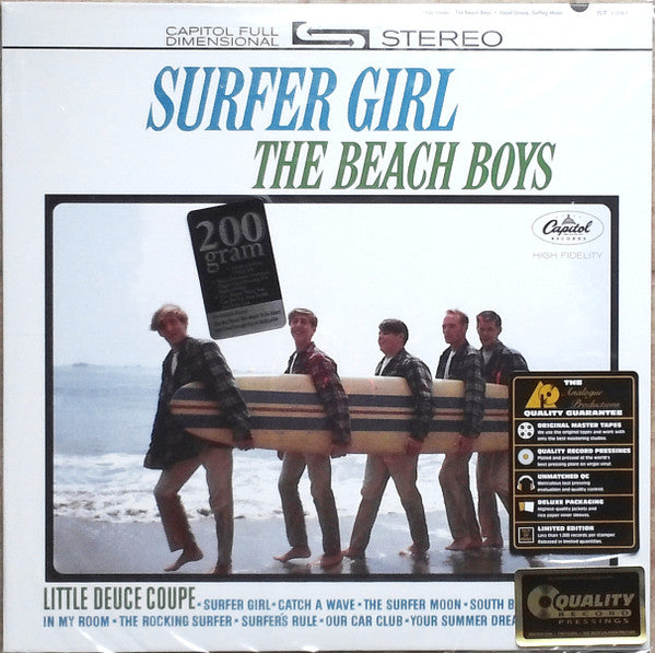 Beach Boys, The : Surfer Girl (LP,Album,Stereo)