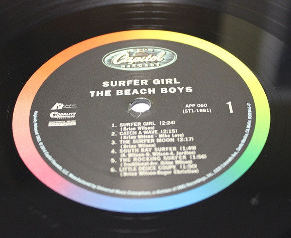 Beach Boys, The : Surfer Girl (LP,Album,Stereo)