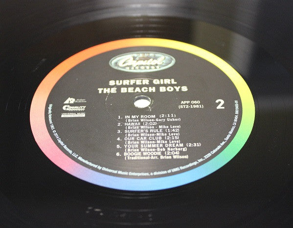 Beach Boys, The : Surfer Girl (LP,Album,Stereo)