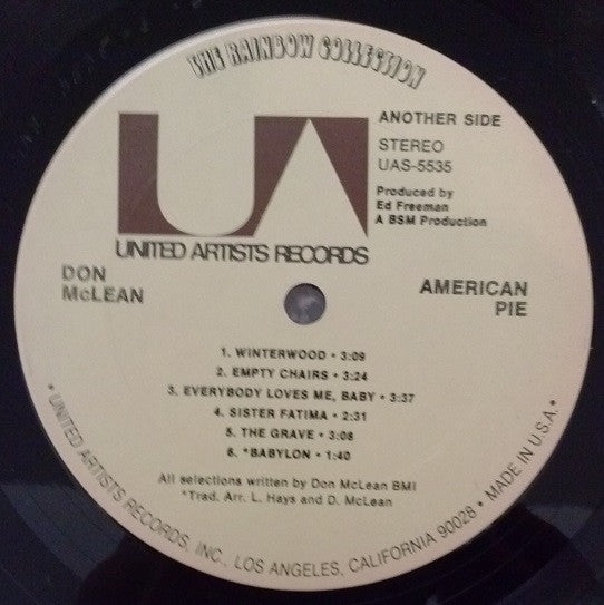Don McLean : American Pie (LP,Album)