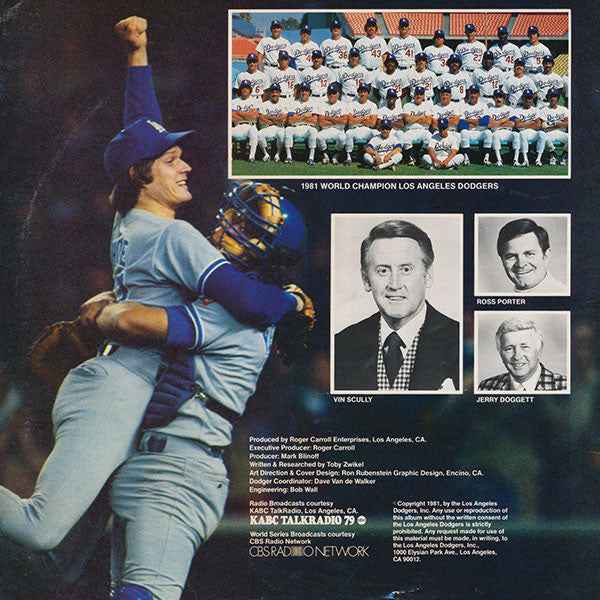 Los Angeles Dodgers : 1981 World Champions (LP,Album)