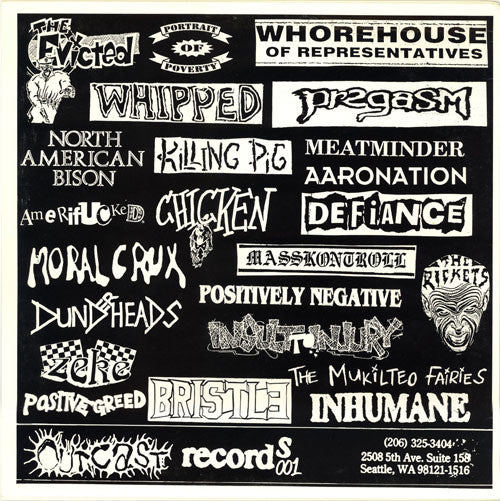Various : We Are All Guilty: A Northwest Punk Compilation (LP,Compilation)