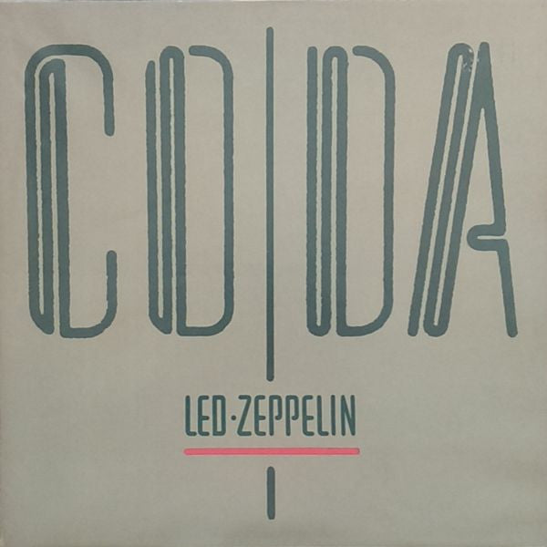 Led Zeppelin : Coda (LP,Album,Stereo)