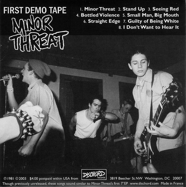 Minor Threat : First Demo Tape (EP)