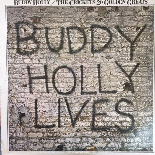 Buddy Holly / Crickets (2), The : 20 Golden Greats (LP,Compilation,Club Edition,Stereo)