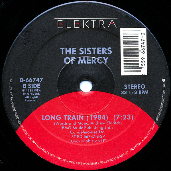 Sisters Of Mercy, The : Lucretia My Reflection (12",33 ⅓ RPM,Single)