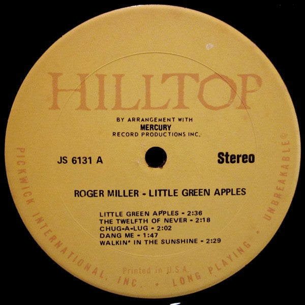 Roger Miller : Little Green Apples (LP,Compilation)