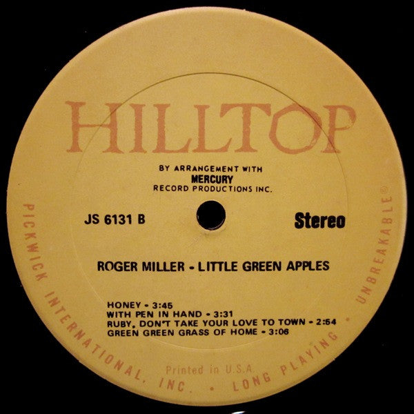 Roger Miller : Little Green Apples (LP,Compilation)