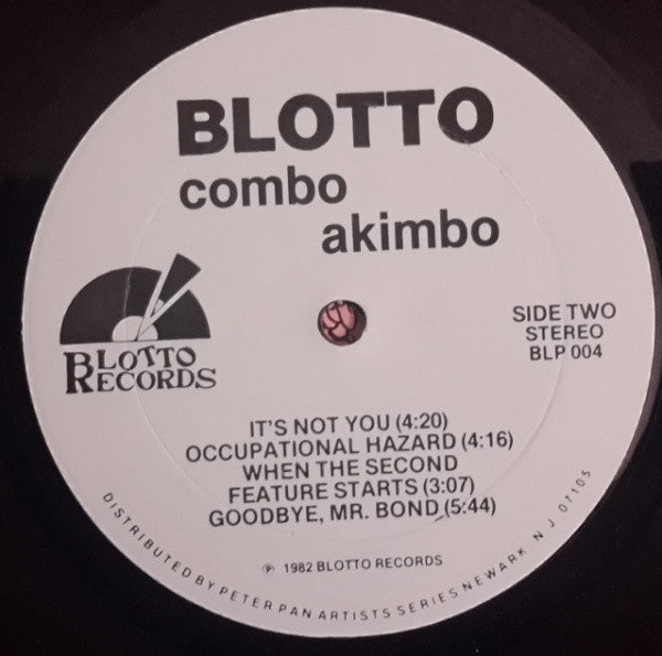 Blotto : Combo Akimbo (LP,Album)