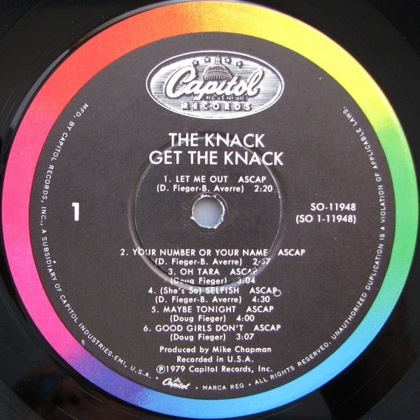 Knack (3), The : Get The Knack (LP,Album,Stereo)