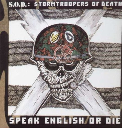 Stormtroopers Of Death : Speak English Or Die (LP,Album,Reissue)