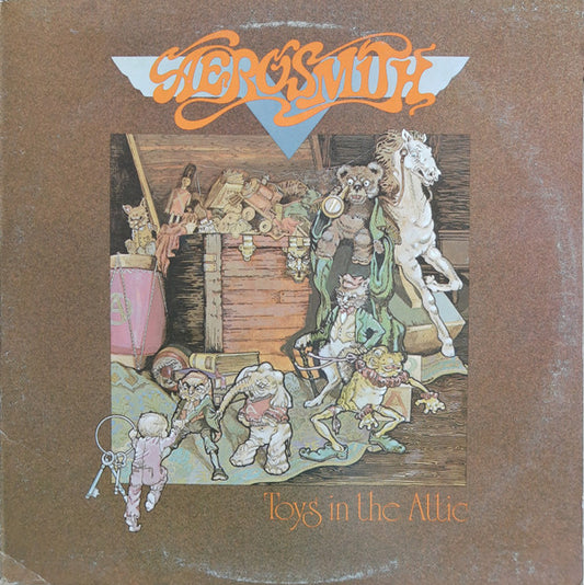 Aerosmith : Toys In The Attic (LP,Album,Stereo)