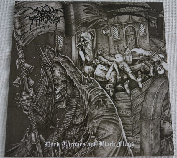 Darkthrone : Dark Thrones And Black Flags (LP,Album,Repress)