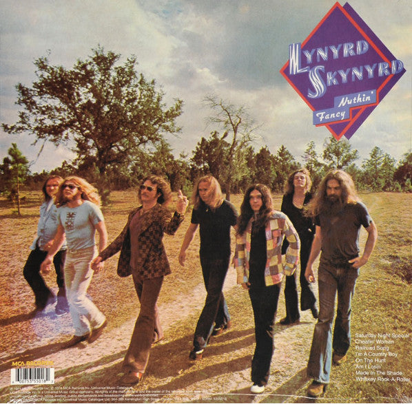 Lynyrd Skynyrd : Nuthin' Fancy (LP,Album,Reissue,Stereo)