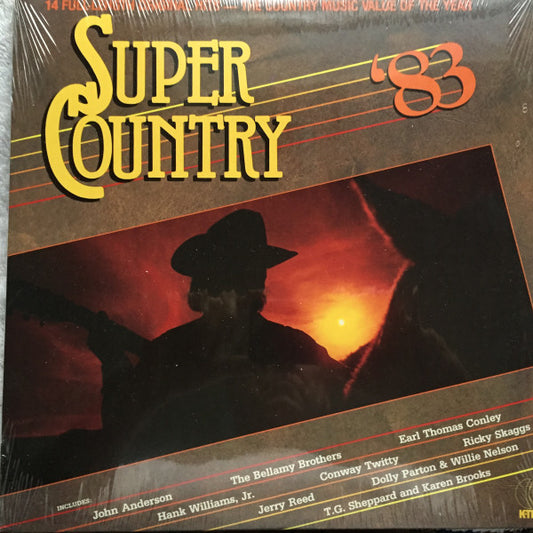 Various : Super Country '83 (LP,Compilation)