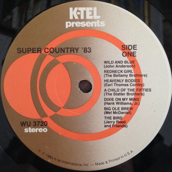 Various : Super Country '83 (LP,Compilation)