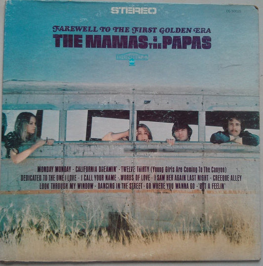 Mamas & The Papas, The : Farewell To The First Golden Era (LP,Compilation,Reissue,Stereo)