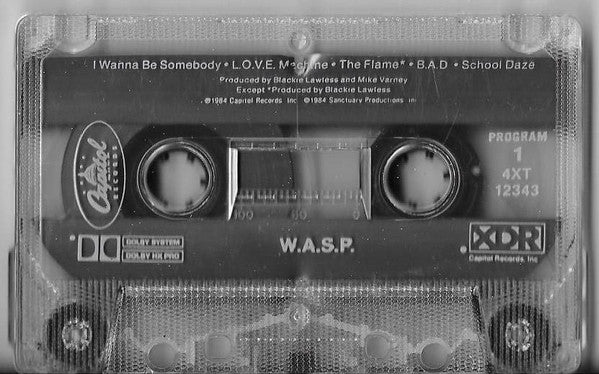 W.A.S.P. : W.A.S.P. (Album,Reissue)