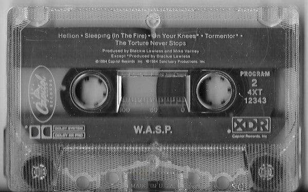 W.A.S.P. : W.A.S.P. (Album,Reissue)