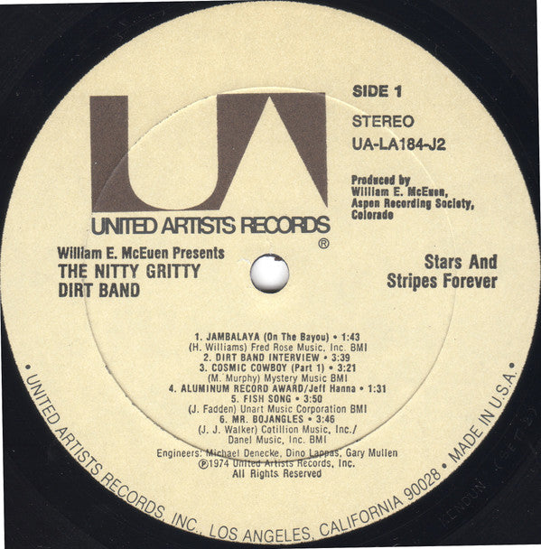 Nitty Gritty Dirt Band : Stars And Stripes Forever (LP,Album)