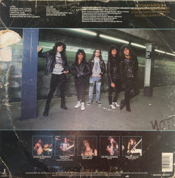 Anthrax : Among The Living (LP,Album)