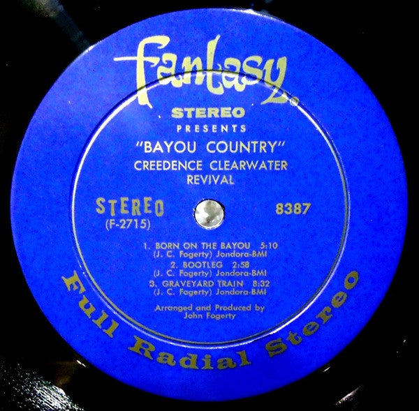 Creedence Clearwater Revival : Bayou Country (LP,Album,Stereo)