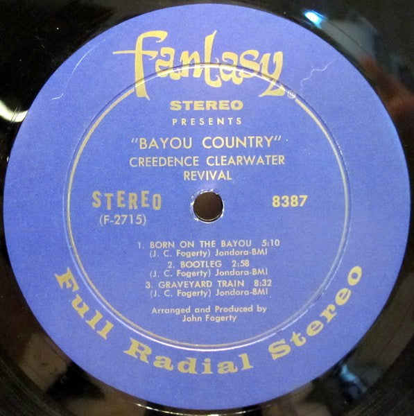 Creedence Clearwater Revival : Bayou Country (LP,Album,Stereo)