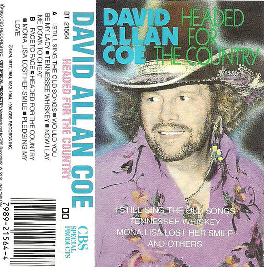 David Allan Coe : Headed For The Country (Album,Compilation)