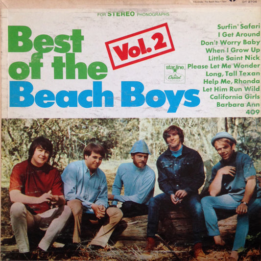 Beach Boys, The : Best Of The Beach Boys, Vol. 2 (LP,Compilation)