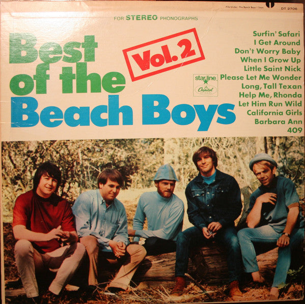 Beach Boys, The : Best Of The Beach Boys, Vol. 2 (LP,Compilation)