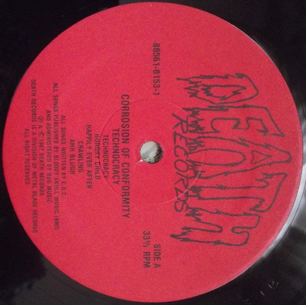 Corrosion Of Conformity : Technocracy (12",33 ⅓ RPM,EP,Stereo)