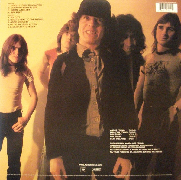 AC/DC : Powerage (LP,Album,Reissue,Remastered)