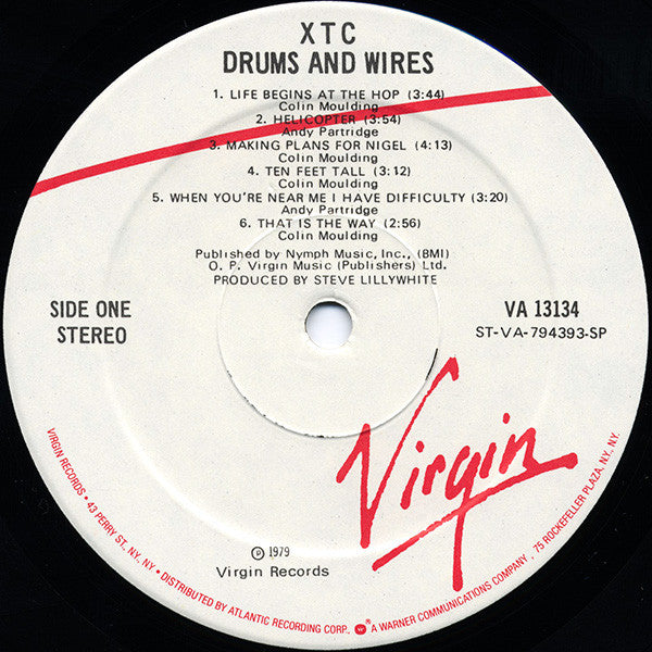XTC : Drums And Wires (LP,Album)