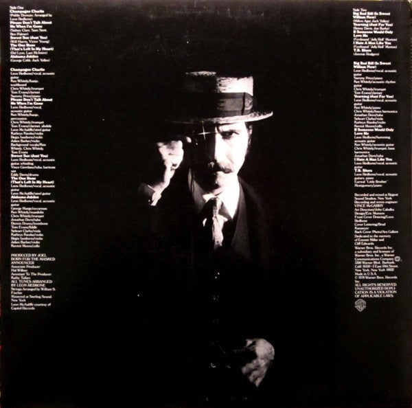 Leon Redbone : Champagne Charlie (LP,Album)