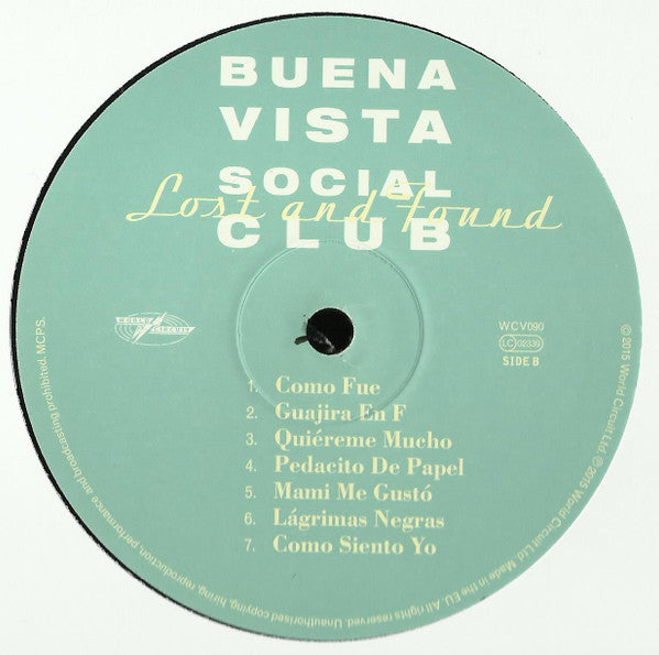 Buena Vista Social Club : Lost And Found (LP,Album)