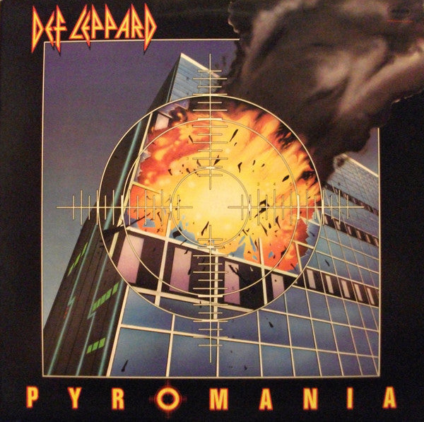 Def Leppard : Pyromania (LP,Album,Stereo)