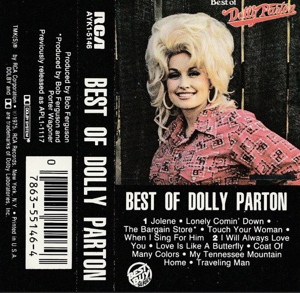 Dolly Parton : Best Of Dolly Parton (Compilation,Reissue)