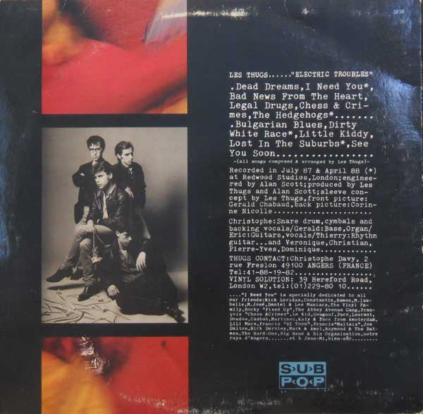 Les Thugs : Electric Troubles (LP,Compilation)