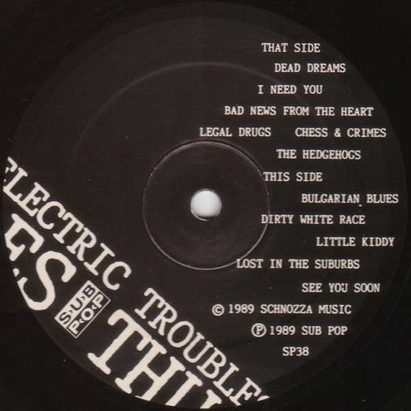 Les Thugs : Electric Troubles (LP,Compilation)