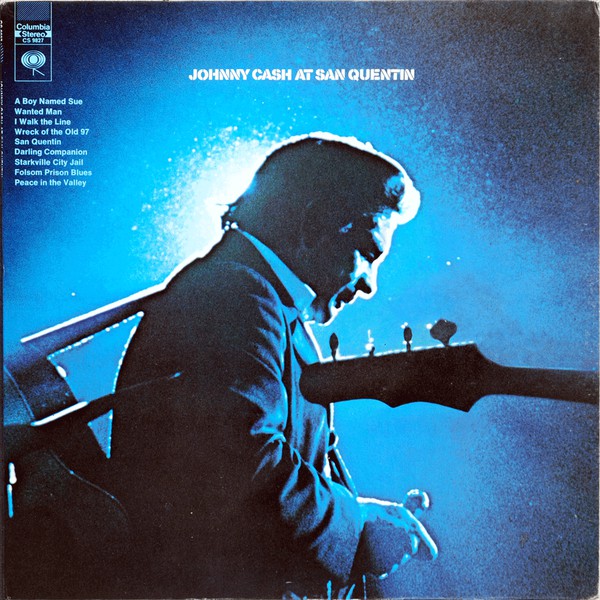 Johnny Cash : Johnny Cash At San Quentin (LP,Album,Stereo)