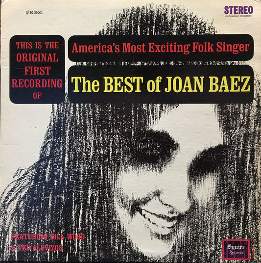 Joan Baez : The Best Of Joan Baez (LP,Album,Reissue,Stereo)