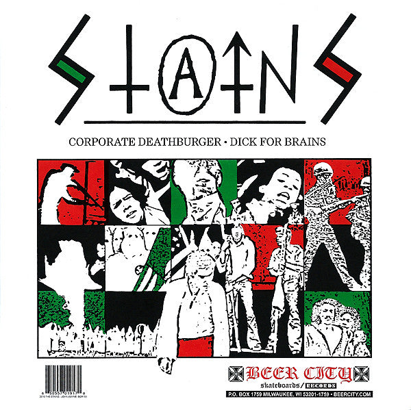 Stains : John Wayne Was A Nazi (7",45 RPM,EP,Reissue,Remastered)