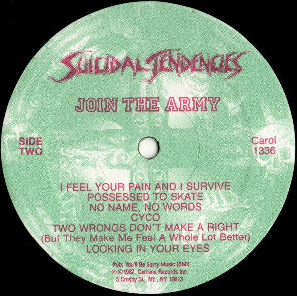 Suicidal Tendencies : Join The Army (LP,Album)