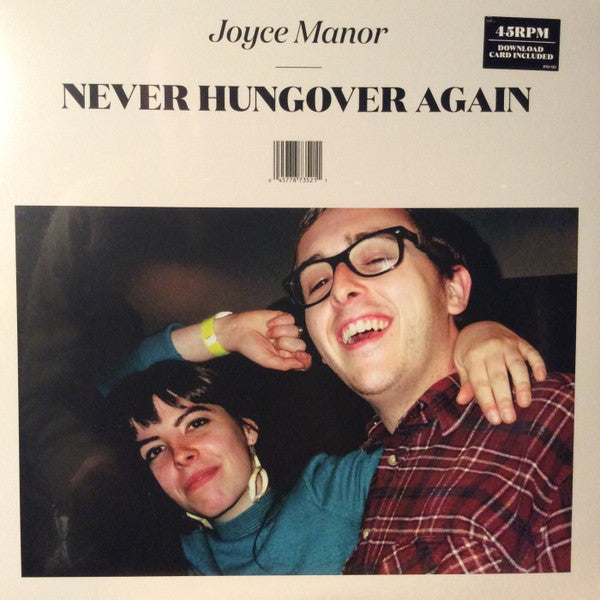 Joyce Manor : Never Hungover Again (12",45 RPM,Album)