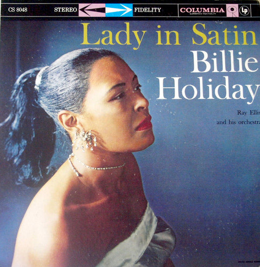 Billie Holiday With Ray Ellis And His Orchestra : Lady In Satin (LP,Album,Reissue,Stereo)