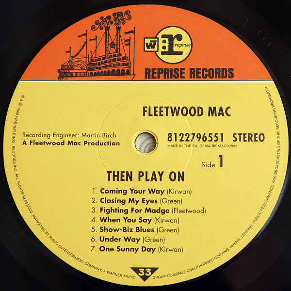 Fleetwood Mac : Then Play On (LP,Album,Reissue,Stereo)