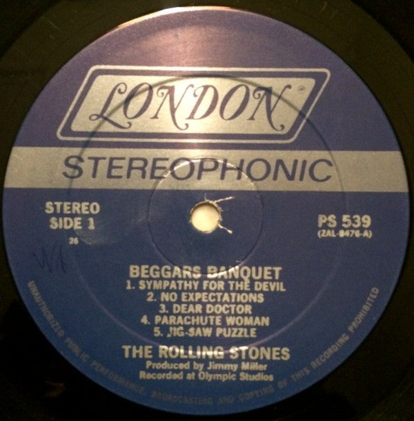 Rolling Stones, The : Beggars Banquet (LP,Album,Reissue,Stereo)