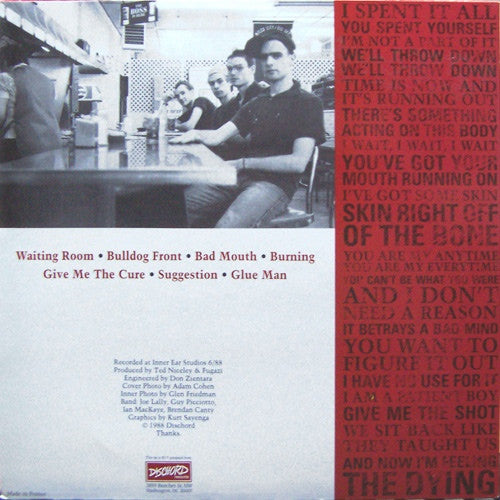 Fugazi : Fugazi (12",33 ⅓ RPM,EP,Repress)